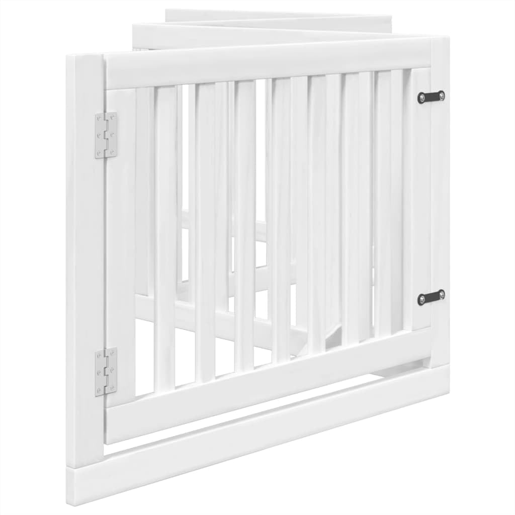 Red para perros de álamo con puerta, puerta para perros plegable para escaleras, jaula para perros plegable, color blanco, 320 cm, puerta plegable para perros 320 cm, color blanco
