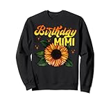 sunflower birthday mimi party family matching felpa