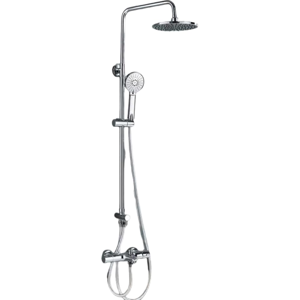 Ensemble de douche thermostatique noir anti-brûlure pour douche à température stable