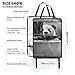XYMZR Panda Bathtub Funny Car Backseat Organizer, Fashion Seat Back Protectors Kick Mats with Storage Pockets for SUV Minivan or Truck Seats