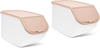 Didiseaon 2 Peças Caixa Hamster Banheiro Chinchila Casa Chinchila Banho Potty Hamster Sauna Sala Hamster Banho Areia Gerbil Sandbox Gaiola Chinchila Banho De Areia Ou Hamster Doméstico