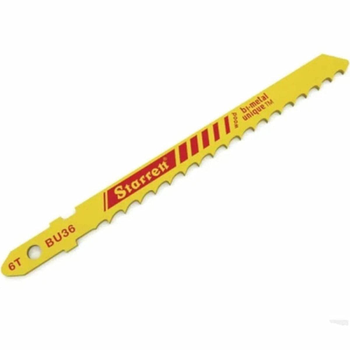 Starrett, BU36-5, Lame per seghetto alternativo bimetalliche, 5 pezzi