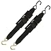 BoatBuckle Kwik-Lok Transom Tie-Down (2-Inch x 4-Feet, Black)