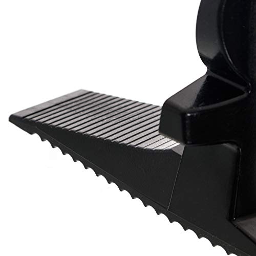 Aparador de Porta Stop Door, Metaltru, Preto