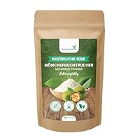 Simply Keto Mönchsfrucht Zuckerersatz Pulver (100g) - Keto-freundlicher Monk Fruit Sweetener - Süßer als Zucker - Viele Vorteile gegenüber Erythrit, Stevia, Xylit und Birkenzucker