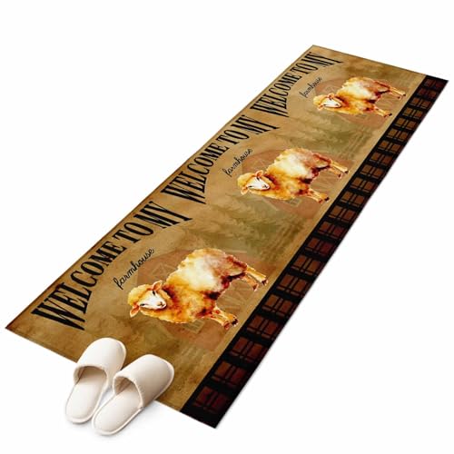 Tapete rectangular decorativo de 2 x 6 pies miniatura 2