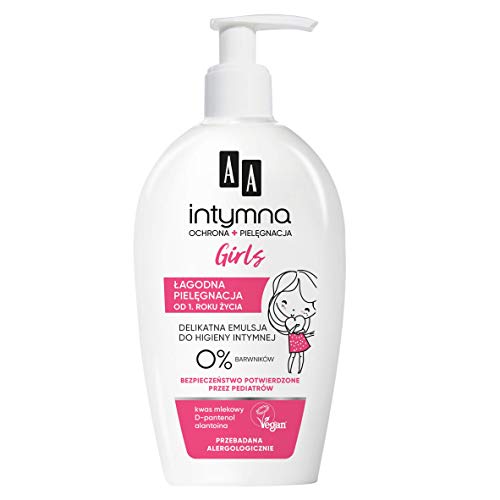 AA Intymna Baby Girl Emulsion For Intimate Hygiene From 1 Year Of Age (300 ml)