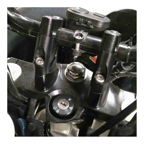 Clip montaje manillar Loncin 650 de aleación ligera mecanizada 4