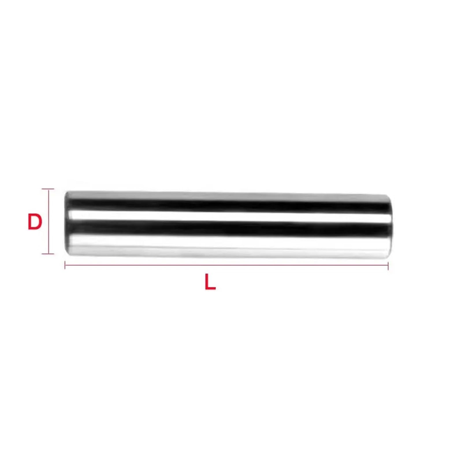 Pasadores, Pasadores cilíndricos de Acero Inoxidable 304, 3 mm de diámetro, 3-50 mm de Longitud, Paquete de 100(3x9mm(100pcs))