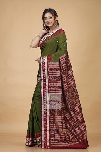 NUAPATANAPATA sambalpuri silk saree in pure silk – image 5