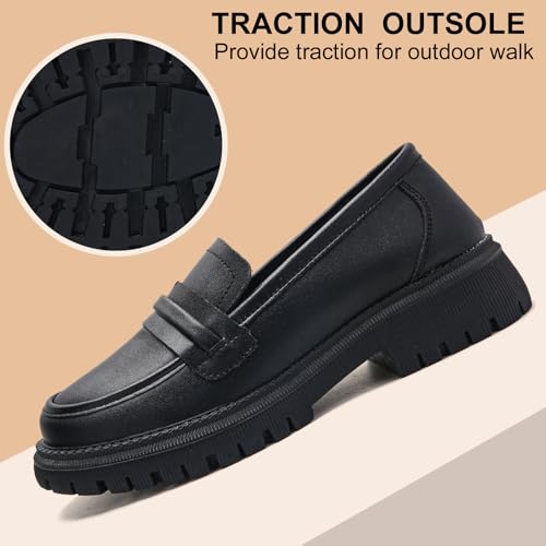 Image of Flat Bottomed Loafers for Women