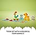 LEGO DUPLO My First Animal Train Building Set and Horse Toy, Educational Toy for Toddlers Ages 1-3 with 4 Animal Figures, Creative Nature Toy Birthday Gift for Animal Loving Preschoolers, 10412