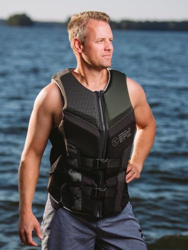 image for HyperLite Men's Elite Life Jacket - US Coast Guard Approved Level 70 B