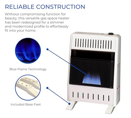 Procom ML100TBA-B Ventless Propane Gas Blue Flame Space Heater thumb #1