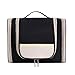 ISAKEN Neceser Maquillaje Neceser de Viaje con Colgar, Bolso de Tocador Maquillaje Grande Impermeable, Organizador de Cosmético Plegable para Mujer y Hombre