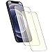 Tektide Tempered Glass Screen Protector for iPhone 12 Mini,[Eye Protection] Blue Light Specturm Filter Tempered Glass Screen Cover/Display Shield [2 Pack]