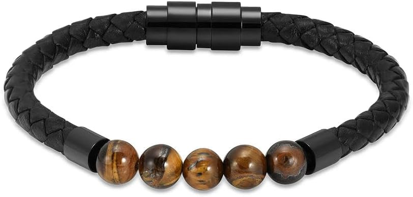 Cremation Bracelet Urn Bangle for Pet/Human Ashes with Colorful Crystal Large Capacity Men's Gift Memorial Jewelry-C-24cm