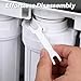 EXHUMKY 20pcs Water Filter Quick Connect Removal Tool Joint Connector Adapter Fittings Spanner Wrench for Reverse Osmosis Water Purifier Countertop RO Filtration System Install
