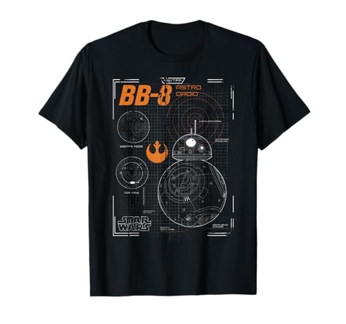 T-shirt Star Wars BB-8 vêtement geek idéal pour convention