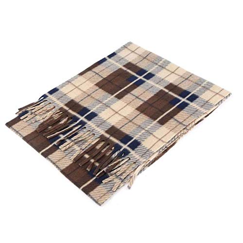 SIKANDER-Woollen Unisex Fleece Checkered Muffler,Scarves,Stoles for Men & Women Pack of 1-image-39