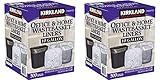 Kirkland Signature-87507 Wastebasket Liners, Clear, 10 Gallon, 500 ct Pack of 2
