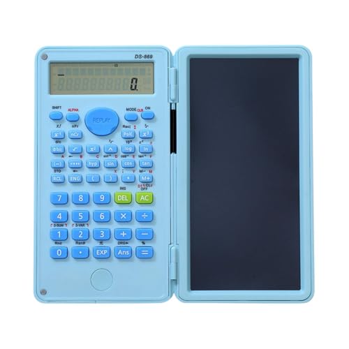 Calculadora científica plegable para exámenes universitarios y trabajo de oficina