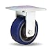 Hamilton R-MS-5SPB Rigid Caster MS 5X2 Ergo-Glide 840 Bright Zinc Plated