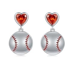 Baseball Stud Earrings