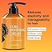 Curl Defining Cream, Anti Frizz Curling Cream to Define All Natural Curl Types and Textures Moisturizing Long-Lasting Styling (1 Pcs)