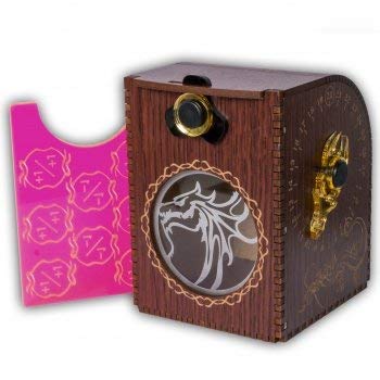 ADC Blackfire Entertainment 91748 Blackfire Wooden-Houten Ontwerp Deck Case-Box-Dragon/Draak