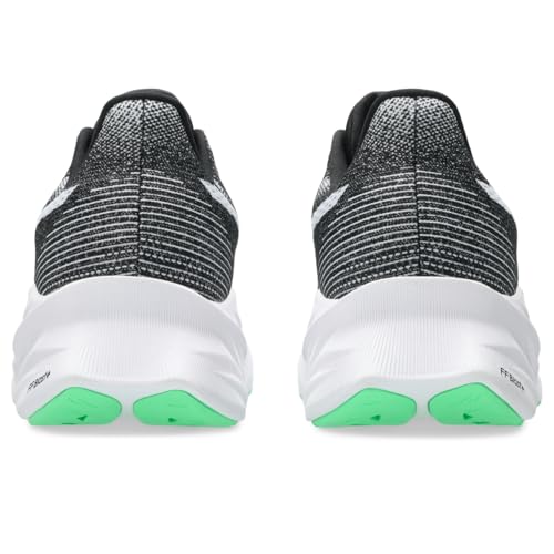 ASICS ASICS Men's DYNABLAST 5 Running Shoes, 8, Black/White