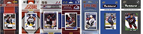 NHL Colorado Avalanche AVALANCHE717TS Men's sports related trading cards, Brown, One Size