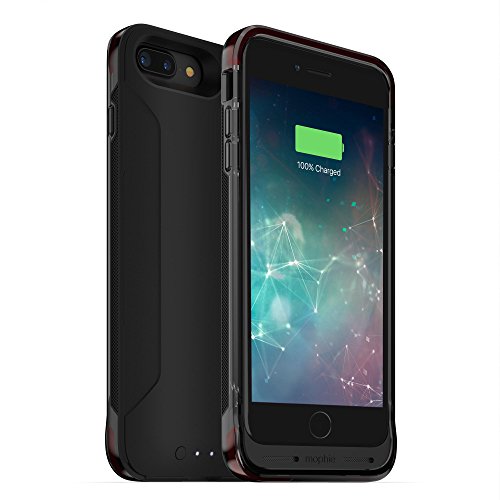 Mophie Juice Pack Flex Battery case - Apple iPhone 8 Plus or 7 Plus - Maximum Protection - ISO-Flex - Wireless Charging - Slim - Black