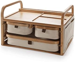 BBAUER Organizador de maquillaje Caja de alma...