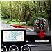 Car Compass Dashboard, Compass for Car, 2.6x2.2x2.1 Inch Accurate Pointing Dashboard with Adjustable Angle, Easy Install for Travel and Camping