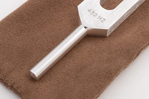 432 Hz Tuning Fork For Healing And Health By Omnivos, Earth Frequency For Balancing, Reduce Stress, Meditation, Machined Not Molded And Made In The Usa #TOP2