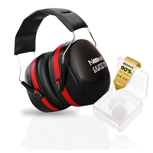 Nexus Best Prices cascos insonorizacion para estudiar - 34 dB - cascos antiruido - cascos antiruido adultos insonorizados - cascos aislantes del ruido - cascos insonorizados