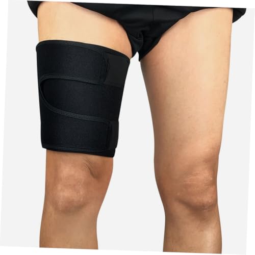 Rodillera ajustable transpirable para muslo unisex miniatura 4