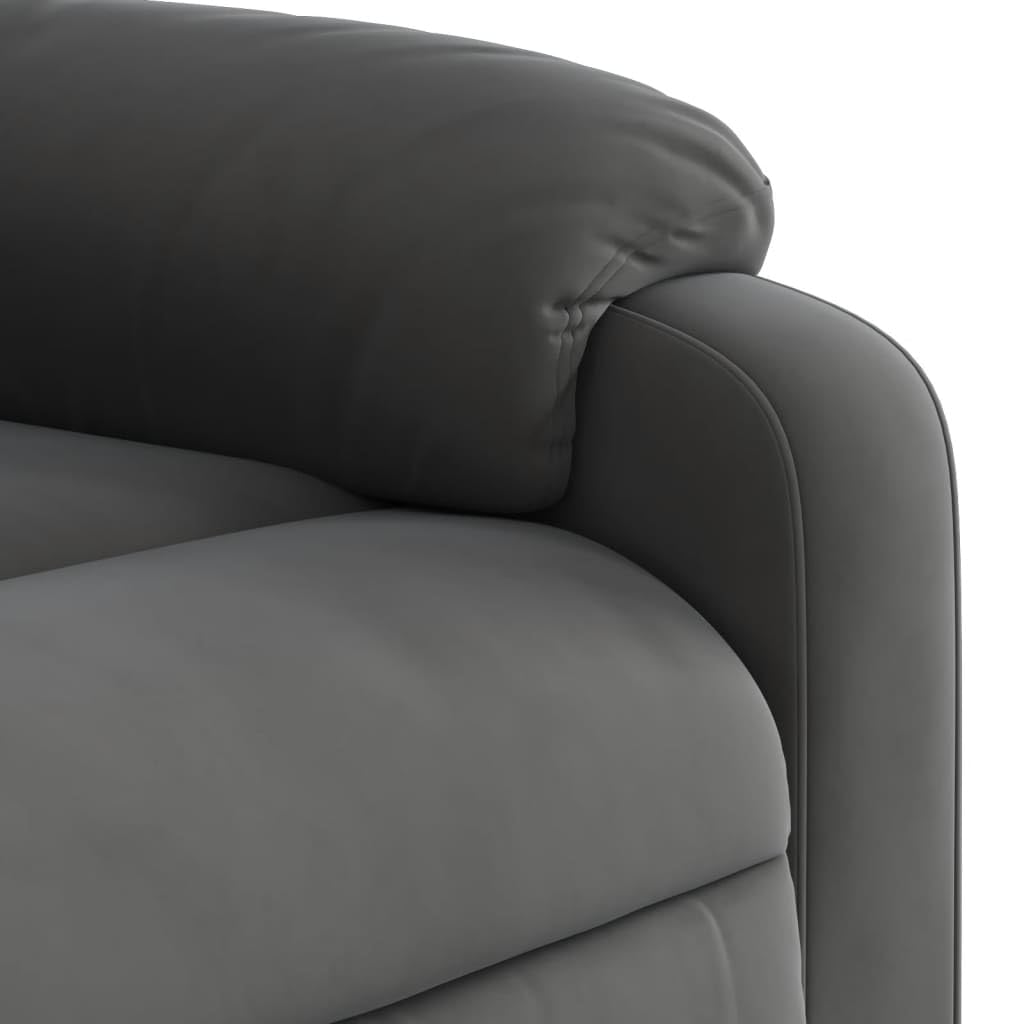 Sillón reclinable de Masaje Tela de Microfibra Gris Oscuro, Sillón De Relax, Sillon Masaje Relax, Sillon Relax Electrico, Hogar Sillon Relax, Sillones Comodos, Sofa Tantra - 373458