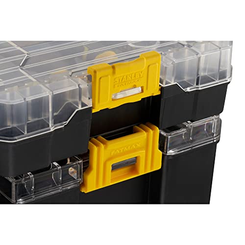 Stanley Coffret de Douilles STAKBOX L - FMMT98103-1 - 1/2" - Jeu de 26 Pièces Multicolore