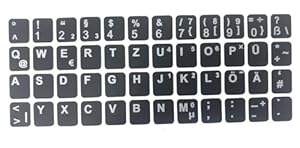 Kompatibel Mit IBM Lenovo T61 Tastaturaufkleber 48 Tasten