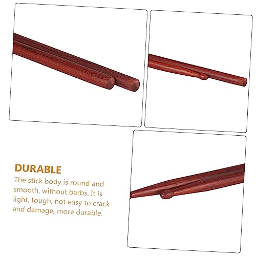 Baquetas de Madera para Percusión 1 Par Durables miniatura 3