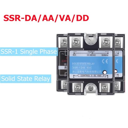 Relais statique SSR-60DD monophasé robuste avec isolation optique supérieure - 5