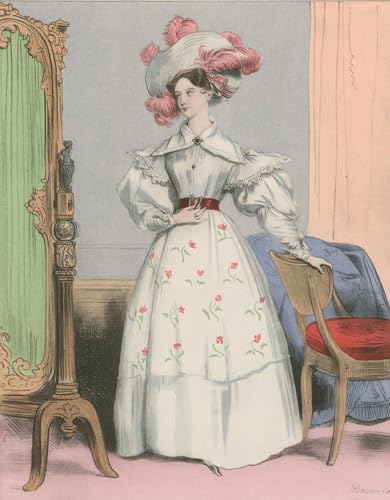 Cuadro Heure Apres Midi de Achille Devéria para salones elegantes y pasillos amplios