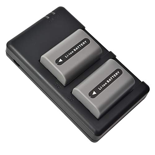 Evita apagados en Sony HDR-HC3 con el kit de baterías NP-FP50 y cargador doble