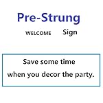 Pre-Strung Holographic Welcome Banner Decorations Sign, Iridescent Hanging Bunting String Flag Garland for Welcome Baby Shower, Deployment Homecoming, Family Reunion, Military Homecoming Party - Image 2