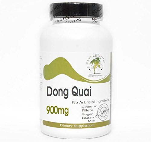 Dong Quai 900mg ~ 200 Capsules - No Additives ~ Naturetition Supplements