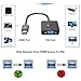 immagine 1ICZI Adattatore HDMI a VGA 1080P 60Hz Full HD Convertitore HDMI Maschio to VGA Femmina per PC, Computer Portatili, Chromebook, Raspberry Pi, Xbox, TV Box, TV Stick, Proiettore, HDTV Monitor ECC