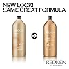 Redken All Soft Argan Oil Shampoo | For Dry / Brittle Hair | Provides Intense Softness and Shine | Travel Size | 33.8 Fl Oz