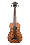 Bolsa incluida Kala UBASS-EM-FL Ukelele de bajo en U eléctrico sin trastes de caoba